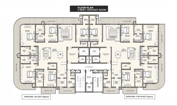 3 BHK-1716 SqFt